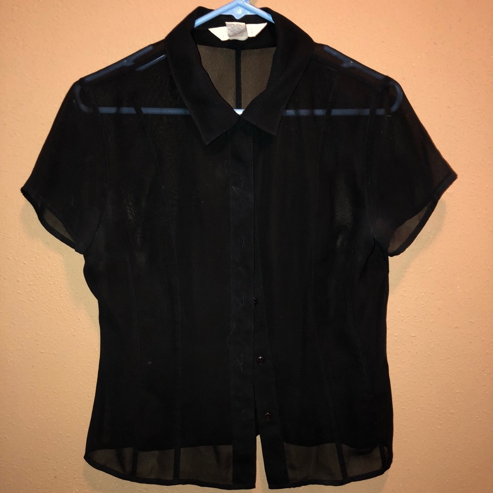 Black dress shirt